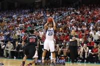 Wanisha Smith drains another trey to the dismay of Frese - ACC Semifinal #2 - (3) Duke 74, (2) Maryland 63