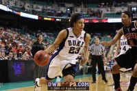 Wanisha Smith drives - ACC Semifinal #2 - (3) Duke 74, (2) Maryland 63