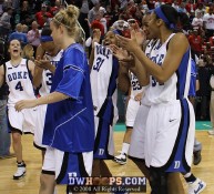 Postgame Celebration - ACC Semifinal #2 - (3) Duke 74, (2) Maryland 63