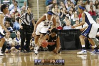 Jade Perry hits the floor again - ACC Semifinal #2 - (3) Duke 74, (2) Maryland 63