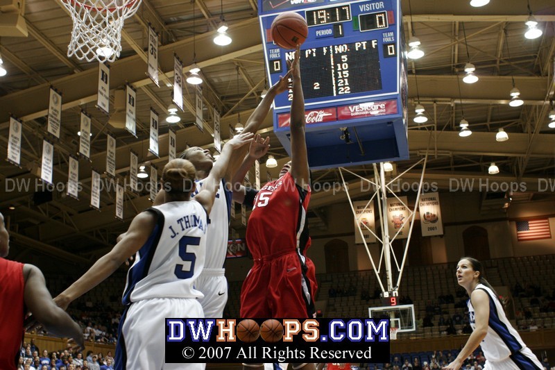 Kia Vaughn answered, tying the game at 2-up.