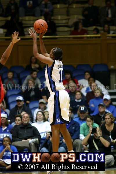 Chante Black misses the jumper