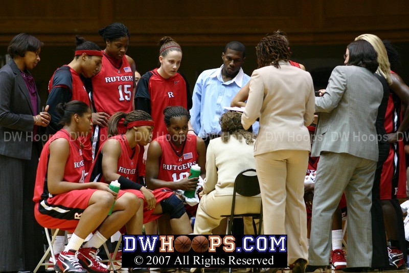 Rutgers during the media timeout