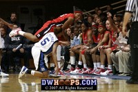  - Brittany Ray is unable to save this one for Rutgers