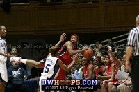  - Brittany Ray is unable to save this one for Rutgers (Frame 2)