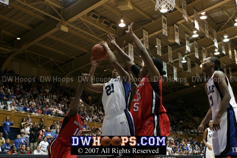 But Joy Cheek got the offensive board, and was fouled trying to put it back