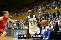  - Karima Christmas drives on Rutgers' Katie Adams
