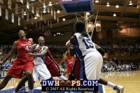  - Boxing out for a rebound that wasn't as another Gay jumper stretched the cushion to four