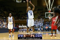  - A miss from the free throw line for Jasmine...