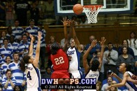  - Chante Black rejects Matee Ajavon's potential game winner with 11 seconds remaining