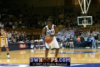  - Abby Waner looks on as KJ makes one of two free throws
