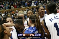  - More happiness for the Duke team, breaking their three game losing streak