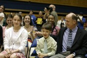  - Maddie, Jack, and John McCallie are introduced