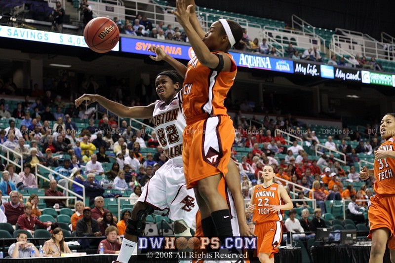Boston College 57, Virginia Tech 47