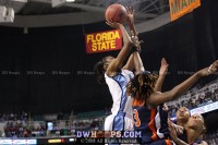 (1) UNC 80, (4) Virginia 65 - 2008 Women's ACC Tournament - Semifinal #1