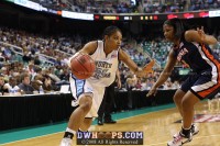 (1) UNC 80, (4) Virginia 65 - 2008 Women's ACC Tournament - Semifinal #1