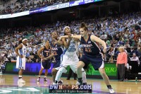(1) UNC 80, (4) Virginia 65 - 2008 Women's ACC Tournament - Semifinal #1