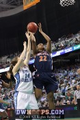 (1) UNC 80, (4) Virginia 65 - 2008 Women's ACC Tournament - Semifinal #1