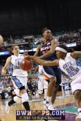 (1) UNC 80, (4) Virginia 65 - 2008 Women's ACC Tournament - Semifinal #1