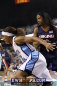 (1) UNC 80, (4) Virginia 65 - 2008 Women's ACC Tournament - Semifinal #1