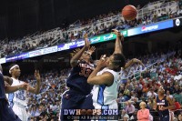 (1) UNC 80, (4) Virginia 65 - 2008 Women's ACC Tournament - Semifinal #1