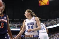 (1) UNC 80, (4) Virginia 65 - 2008 Women's ACC Tournament - Semifinal #1