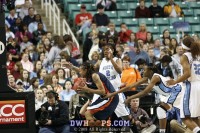 (1) UNC 80, (4) Virginia 65 - 2008 Women's ACC Tournament - Semifinal #1
