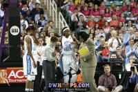 (1) UNC 80, (4) Virginia 65 - 2008 Women's ACC Tournament - Semifinal #1
