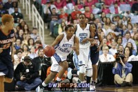 (1) UNC 80, (4) Virginia 65 - 2008 Women's ACC Tournament - Semifinal #1