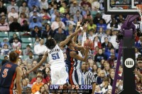 (1) UNC 80, (4) Virginia 65 - 2008 Women's ACC Tournament - Semifinal #1