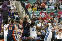 (1) UNC 80, (4) Virginia 65 - 2008 Women's ACC Tournament - Semifinal #1