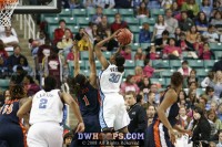 (1) UNC 80, (4) Virginia 65 - 2008 Women's ACC Tournament - Semifinal #1