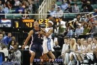 (1) UNC 80, (4) Virginia 65 - 2008 Women's ACC Tournament - Semifinal #1