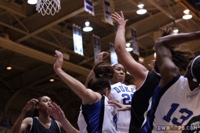 Struggle for an offensive rebound -  - 