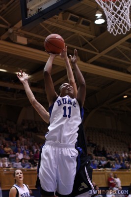 Chante is fouled from behind (1 of 2) - 17-11 - 11:59 1st - D11