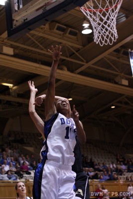 Chante is fouled from behind (2 of 2) - 17-11 - 11:59 1st - D11