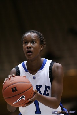 Hopkins at the line, making one of two - 46-11 - :00.7 1st - D1