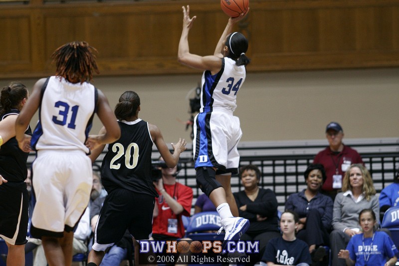 Layup for Krystal, up by 50