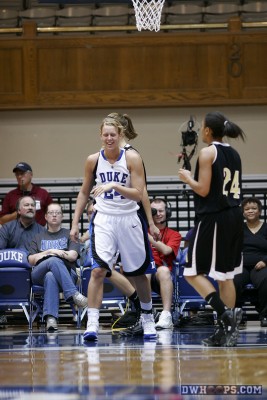 Coming back this way after a Duke turnover -  - D24