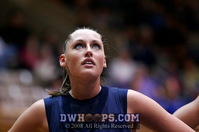 Maine's Katia Bratisko had stars in her eyes...but the Black Bears SAW stars as Duke opened with a 24-3 run. -  - O55;