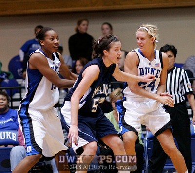 Black and Scheer having fun on defense