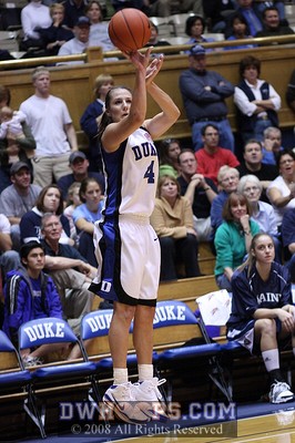Abby trying a three, she was 2-5 from that range