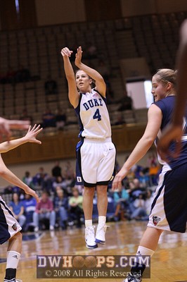 Abby nails a three, Devils up 25
