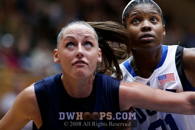 Bratishko and Keturah Jackson eye the boards -  - D31.O55;