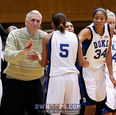 Coach Brown with all praise for Jaz after a steal and assist, though she knows she lost Rush