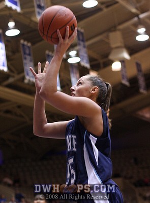 Bratisko converts the Baker pass, one of just five Maine assists on the day