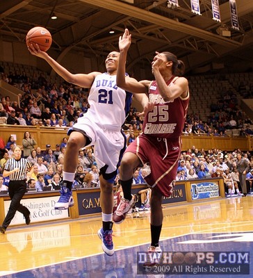 DWHoops Burst: Joy Cheek goes in for a layup over Lauren Whitehurst -  - D21.O25;1, 7:22, 23-11