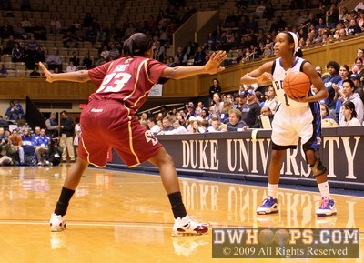 Chelsea Hopkins running Duke's offense -  - 