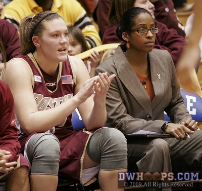 Stefanie Murphy and BC assistant Angelita Forte -  - 