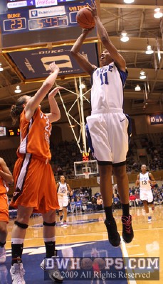 Chante Black extends the Duke lead to ten -  - 